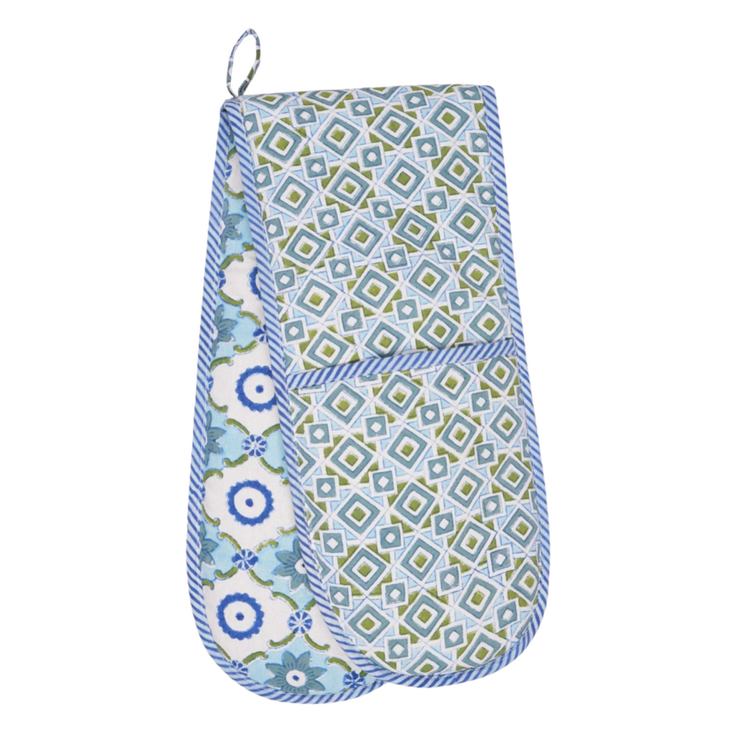 Block printed Maheshwar Oven Glove